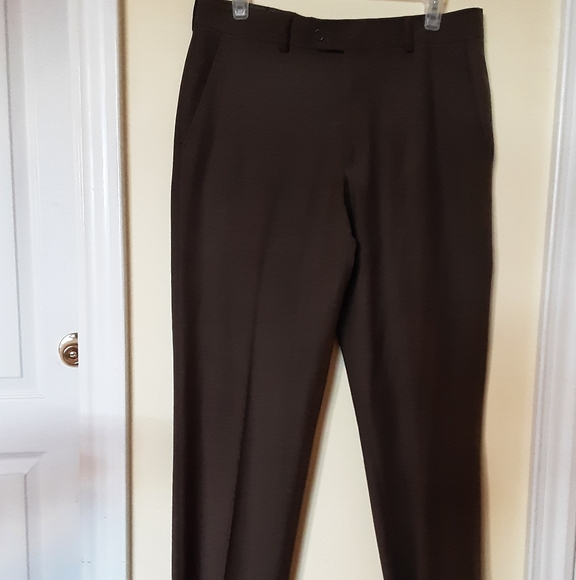 Grey-brown Woollen Trousers - Picture 2 of 7
